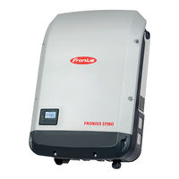 Fronius Symo 10.0-3-M-OS Instructions De Service