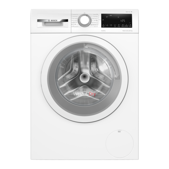 Bosch WNA13400EU Manuel D'utilisation Et Notice D'installation