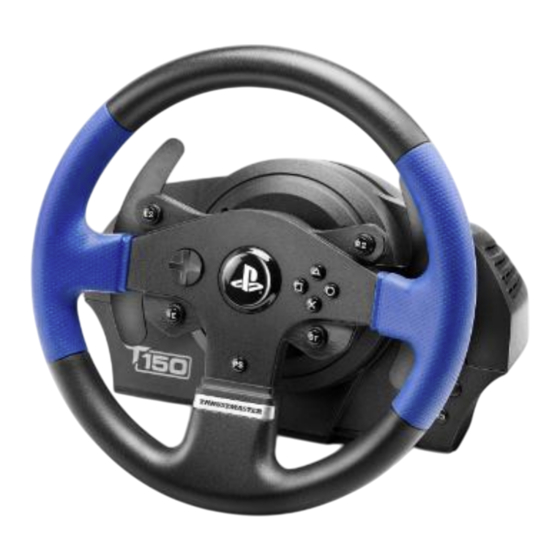 Thrustmaster T150 FORCE FEEDBACK Mode D'emploi