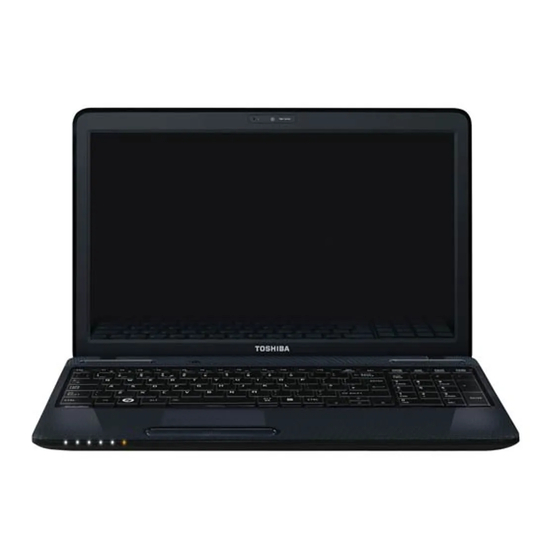 Toshiba Satellite L650 Manuel De L'utilisateur