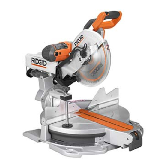 RIDGID MS1290LZ1 Manuel D'utilisation