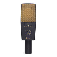 Akg C414 XLS Mode D'emploi