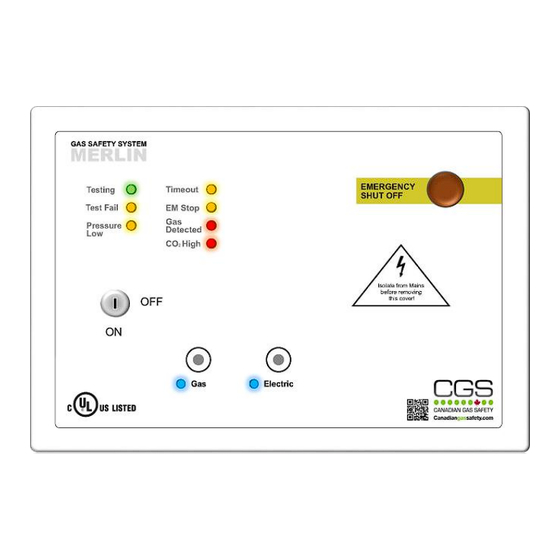 CGS Merlin 1000S+i Manuel D'installation Et D'utilisation