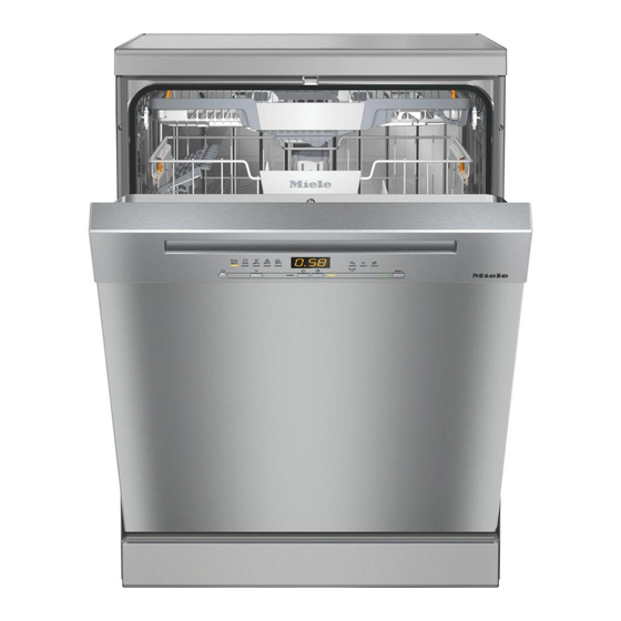 Miele G 5212 Mode D'emploi