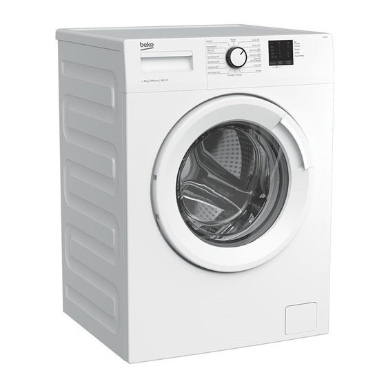 Beko WM61001 Manuels