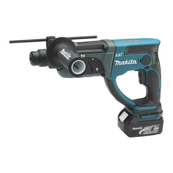 Makita XRH03 Manuel D'instruction