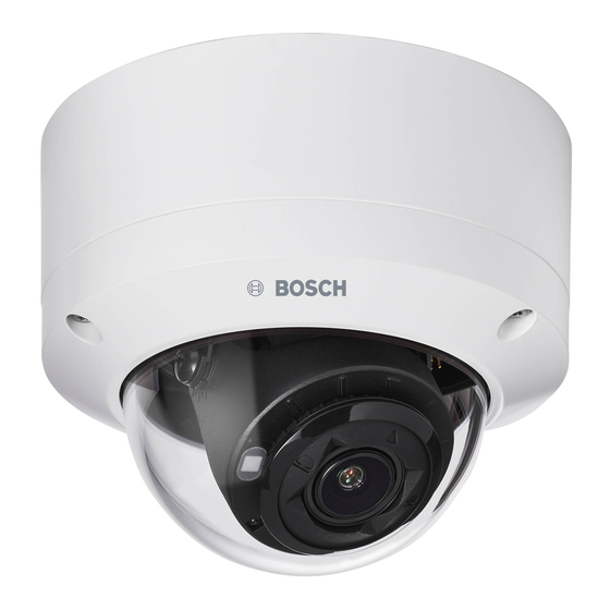 Bosch FLEXIDOME indoor 5100i Manuel D'utilisation