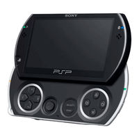 Sony PSP Go Mode D'emploi