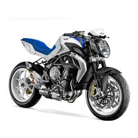 Mv Agusta BRUTALE 800 2012 Manuel D'utilisation