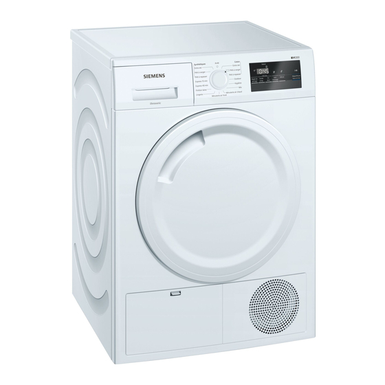 Siemens iQ300 WT43N207FF Notice D'utilisation Et D'installation