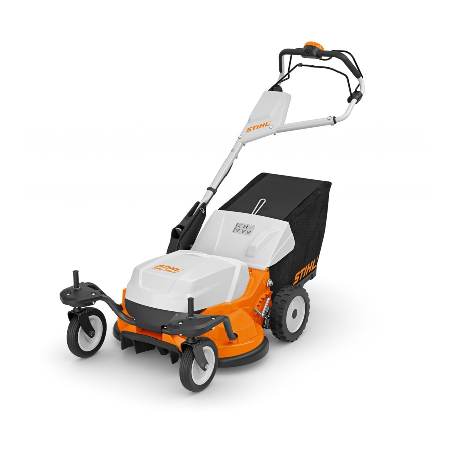 Stihl RMA 765 V Manuels