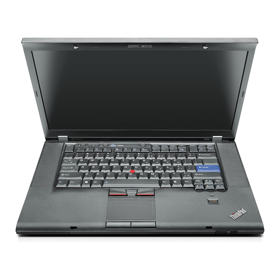 Lenovo ThinkPad T520 Guide D'utilisation