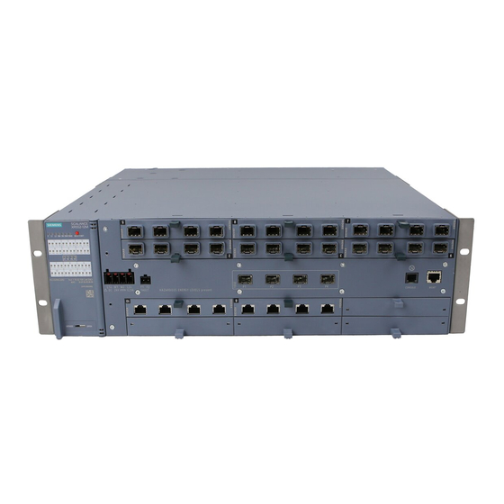 Siemens SIMATIC NET SCALANCE XR-500M Notice De Service