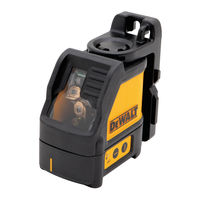 DeWalt DW087 LaserChalkLine Guide D'utilisation