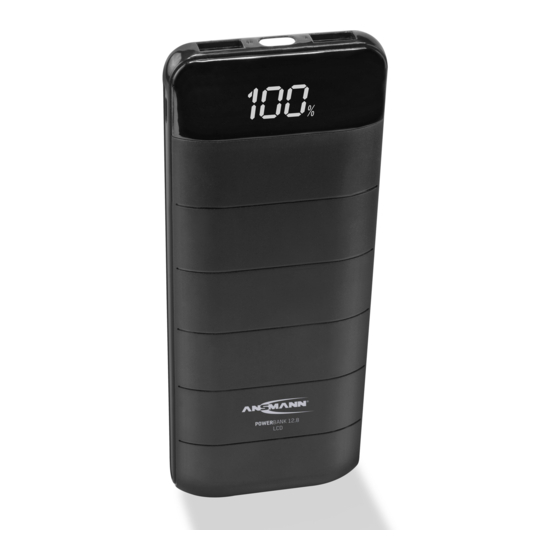 ANSMANN POWERBANK 12.8 Manuel