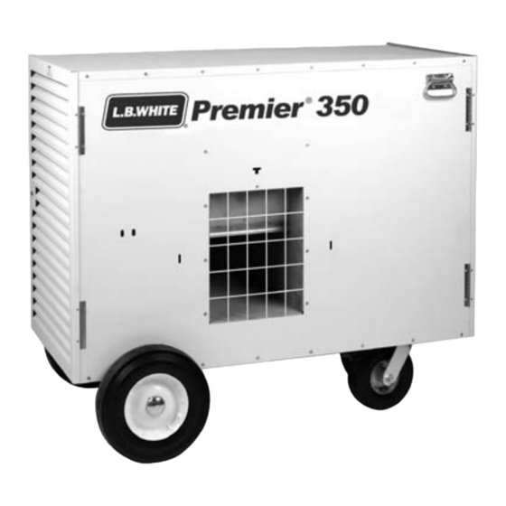 LB White Premier 350 Manuel D'utilisation