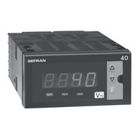 Gefran 40A 48 Manuel D'utilisation