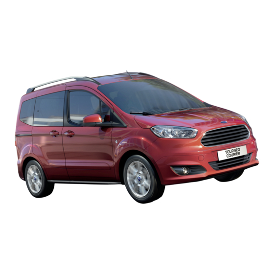 Ford Tourneo Courier 2014 Manuel Du Conducteur