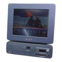 Sony UPA-PC105 Mode D'emploi