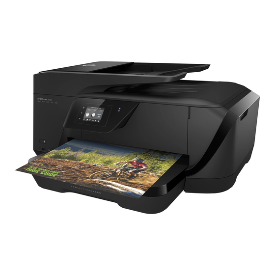 HP OfficeJet 7510 Série Guide De L'utilisateur