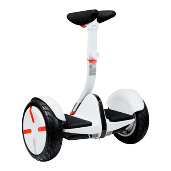 Segway-Ninebot miniPRO Manuel Utilisateur