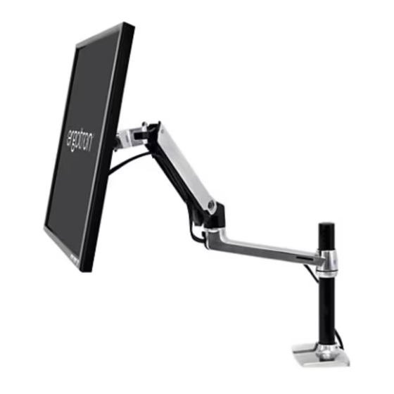 Ergotron LX Desk Mount LCD Arm Mode D'emploi