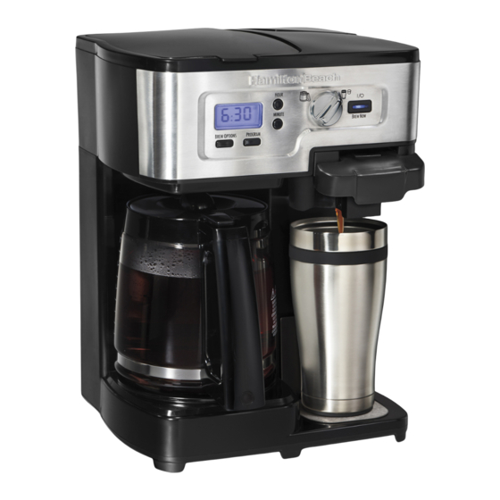 Hamilton Beach 2-Way FlexBrew 49983 Mode D'emploi