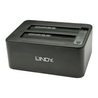 Lindy USB 3.0 Docking & Clone Station Premium Manuel Utilisateur