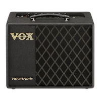 VOX Amplification VT40X Manuel D'utilisation