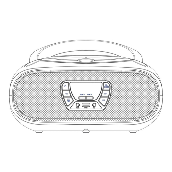 Denver Electronics TCL-212BT Guide D'utilisation