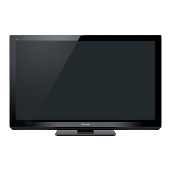 Panasonic VIERA TX-P42G30E Mode D'emploi