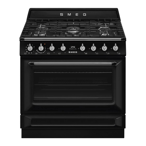 Smeg TR90GMBL Notice D'utilisation