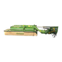 Krone EasyCut R 320 CV Notice D'utilisation