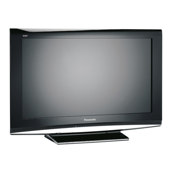 Panasonic VIERA TX-D37LQ81F Mode D'emploi