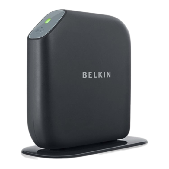 Belkin Share F7D3302 v1 Manuel De L'utilisateur