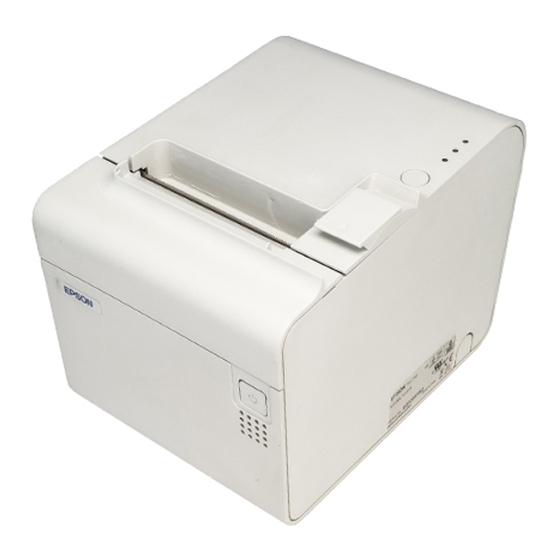 Epson TM-T90 Manuel D'utilisation