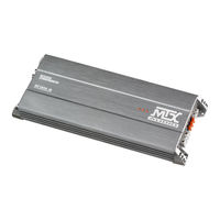 Mtx Audio ROAD THUNDER RT1000-1D Mode D'emploi