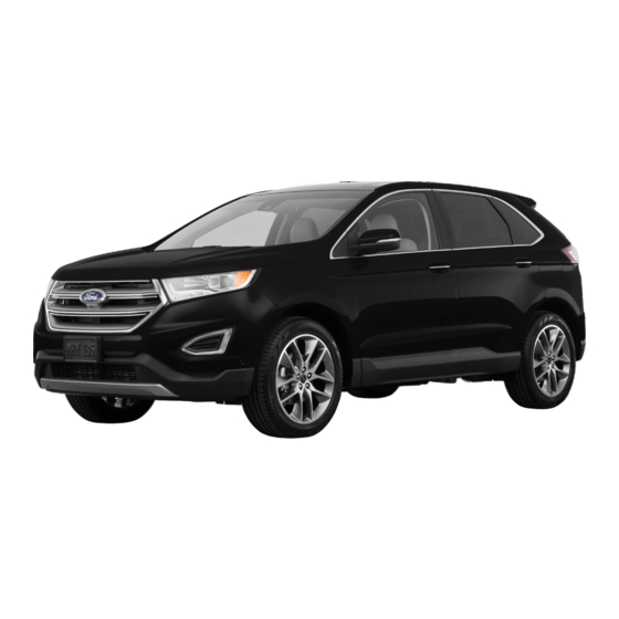 Ford EDGE 2016 Manuels