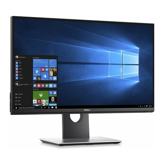Dell S2417DG Guide D'utilisation