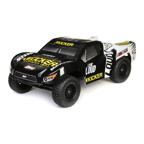 Losi RTR 22S SCT Manuel D'utilisation