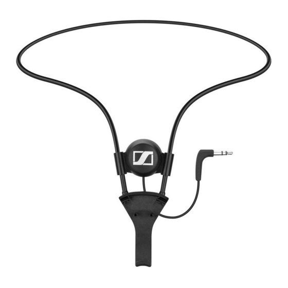 Sennheiser EZT 3011 Notice D'emploi