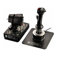 Thrustmaster HOTAS Warthog Manuel De L'utilisateur