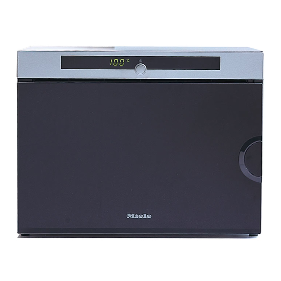 Miele DG 1050 Mode D'emploi