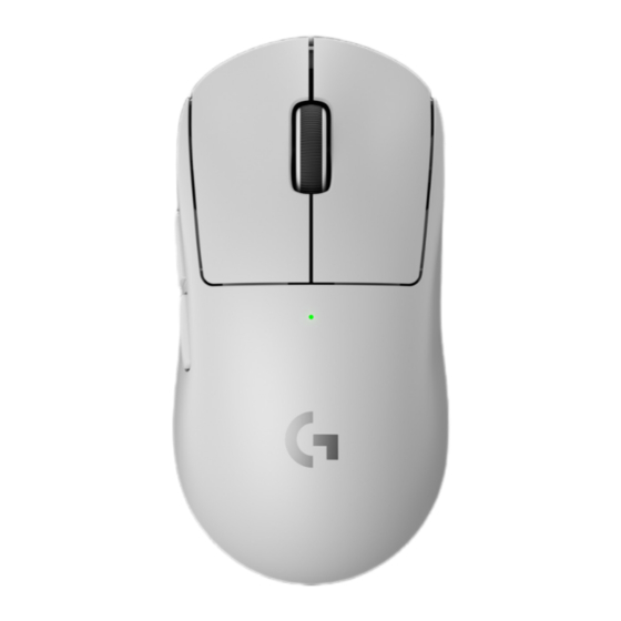 Logitech G PRO X SUPERLIGHT 2 Manuels