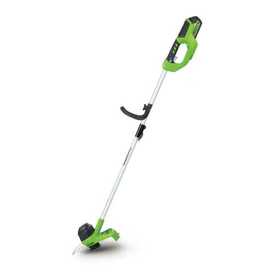 GreenWorks 2101602CT Guide D'utilisation