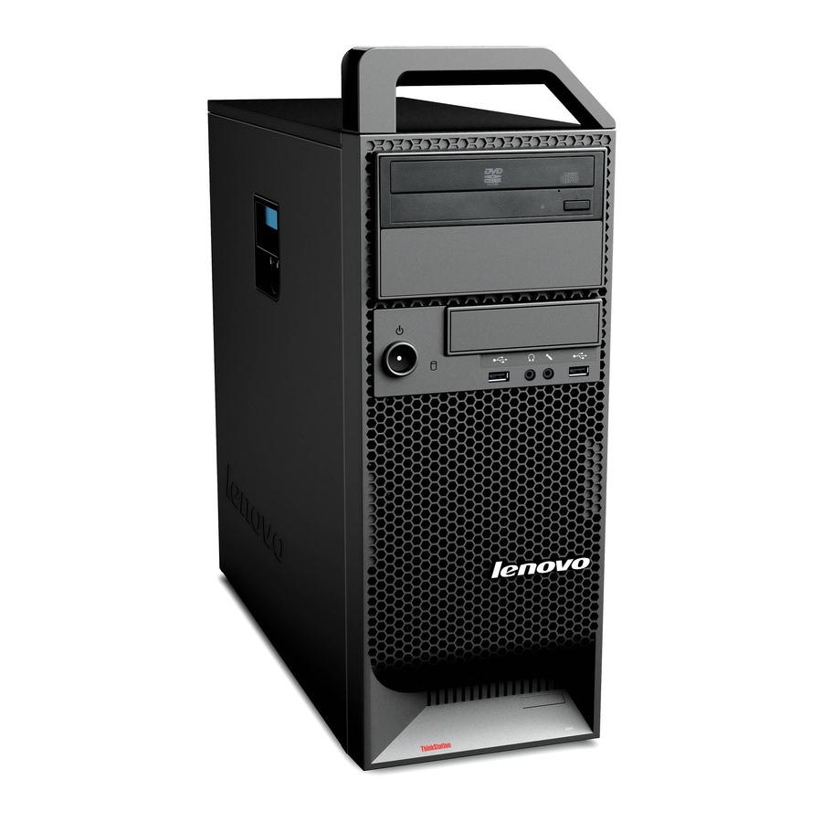 Lenovo ThinkStation S20 Guide D'utilisation