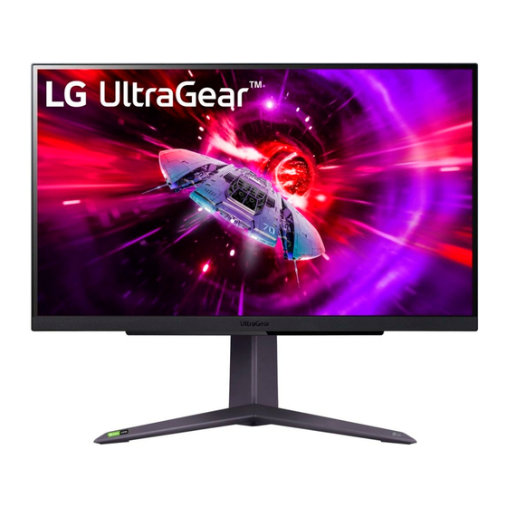 LG UltraGear 27GR75Q-B Mode D'emploi