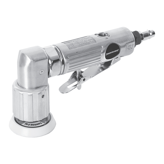 Silverline Mini Air Sander Manuel D'utilisation