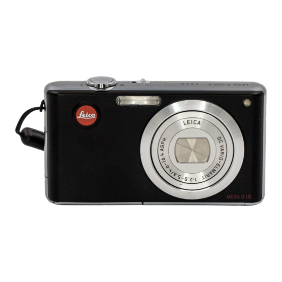 Leica C-LUX 2 Manuel D'utilisation