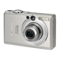 Canon DIGITAL IXUS 60 Guide D'utilisation